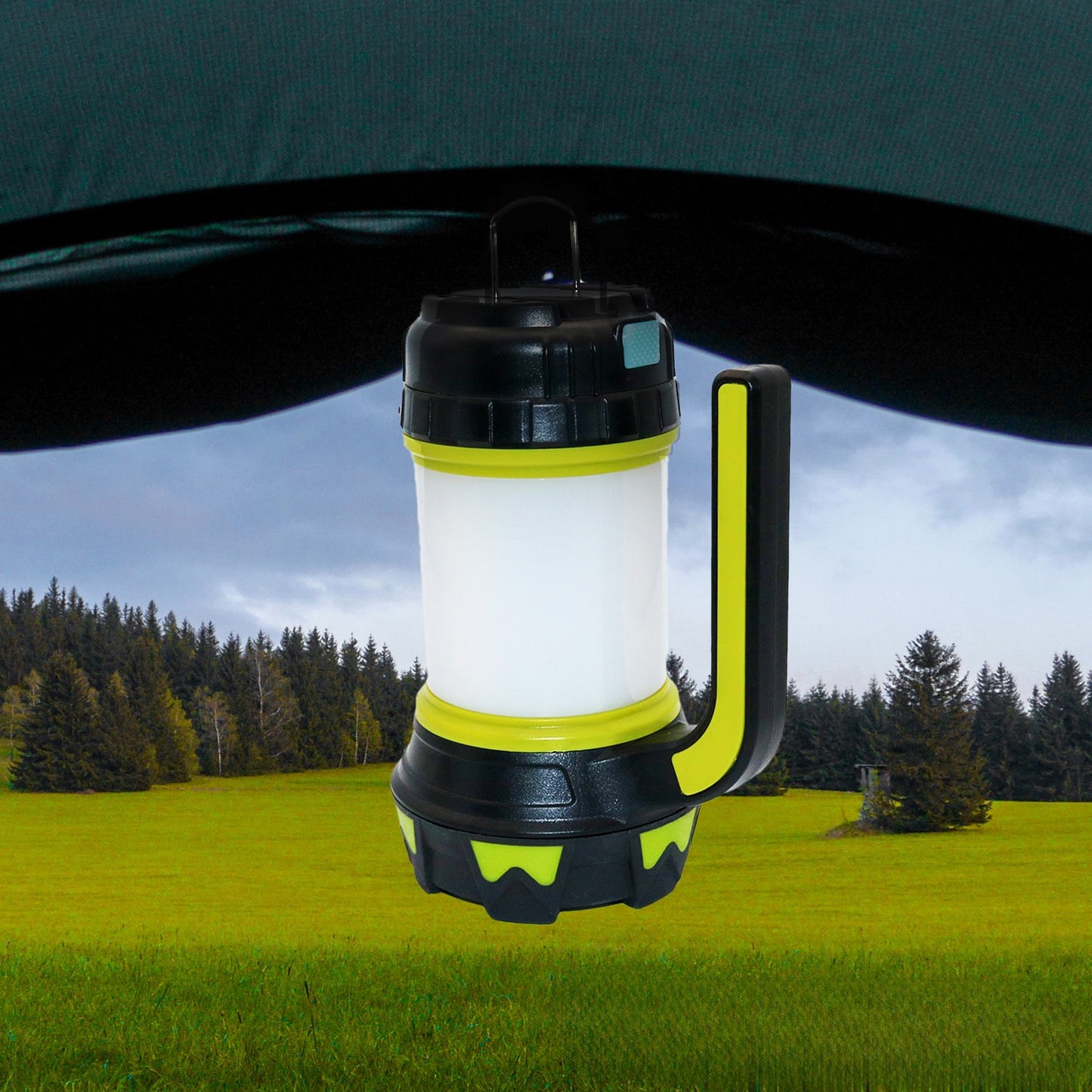 Oplaadbare Campinglamp 800 Lumen – 3-in-1 Zaklamp, Tentlamp & Powerbank